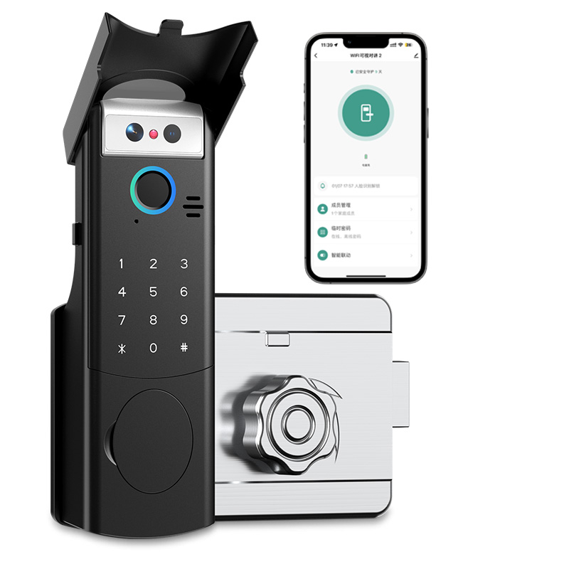 Double caméra + interphone vidéo sonnette