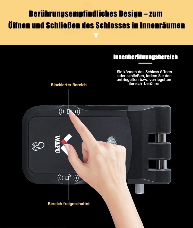 WF‑026 zone tactile intérieure