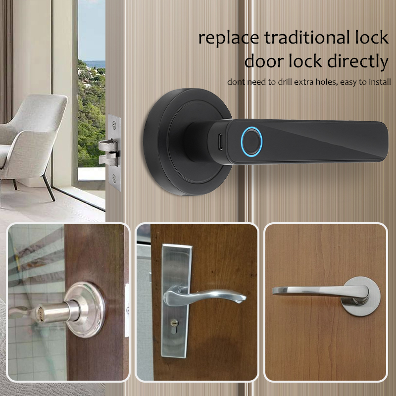 WF‑F3 remplacement direct sans perçage de l’ancienne serrure