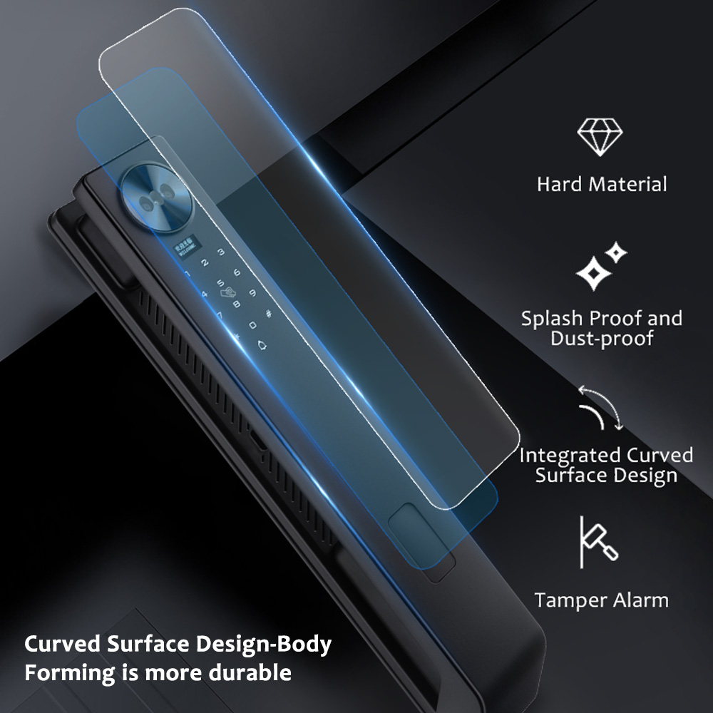 WF‑MY6 design incurvé intégré anti‑poussière et alarme anti‑effraction