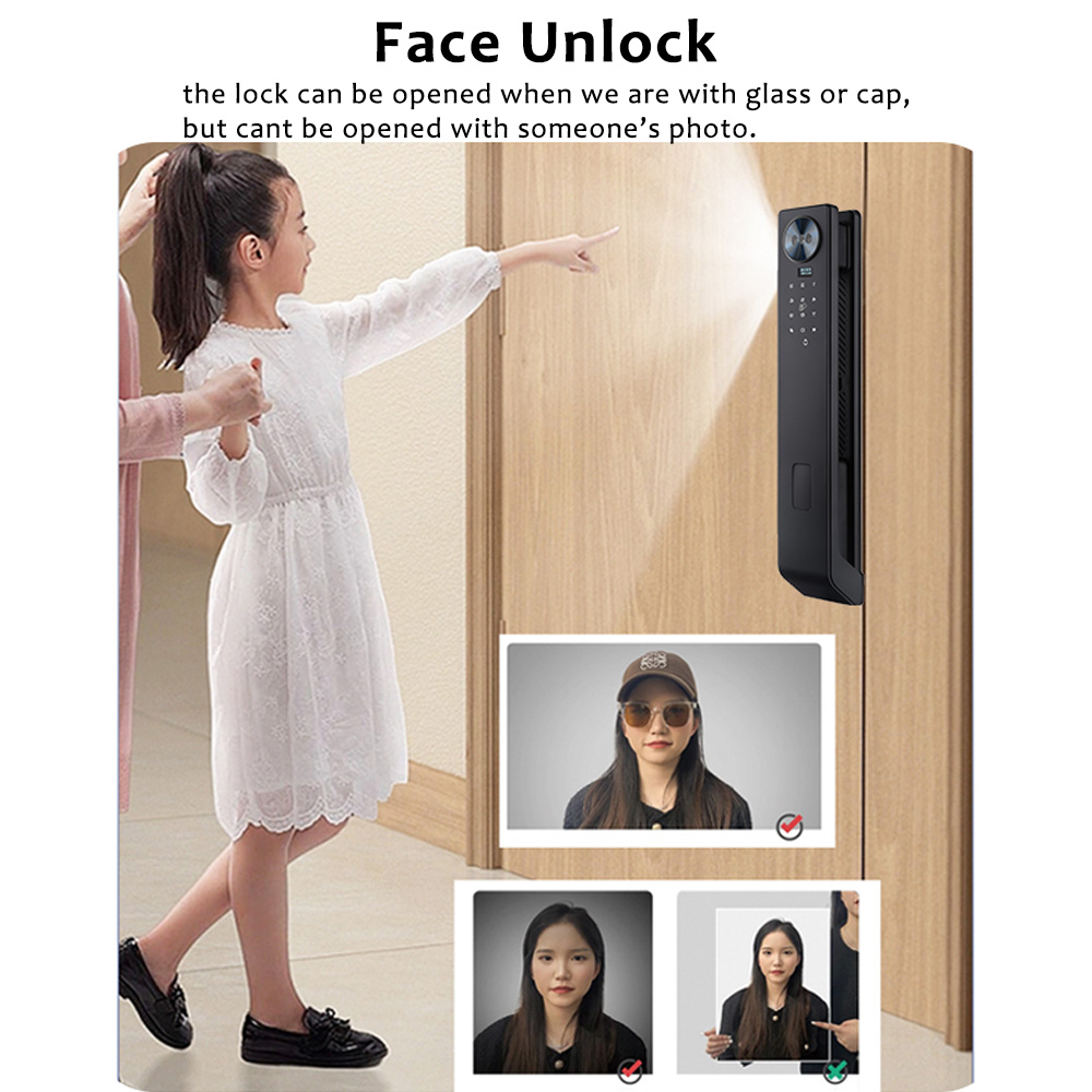 WF‑MY6 déverrouillage anti‑photo, compatible lunettes et chapeaux