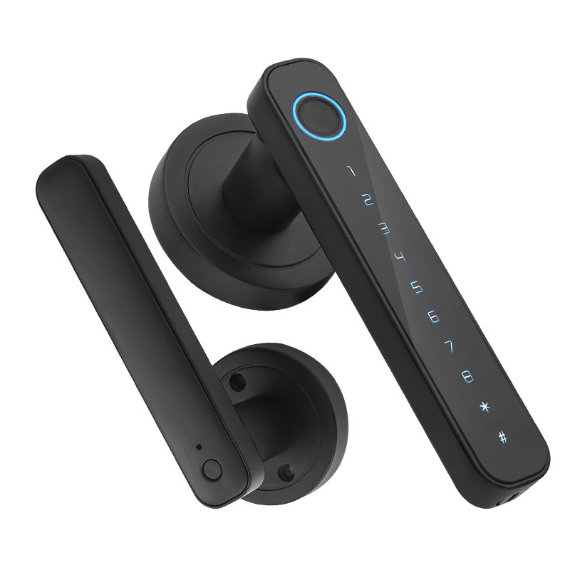 WF-F4 Serrure à Poignée Empreinte & Mot de Passe