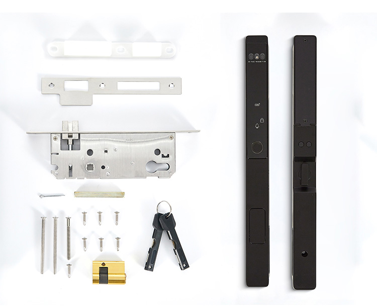 Serrure aluminium WF-021 entièrement automatique avec visage 3D et veine palmaire | Détails et configuration du produit 16